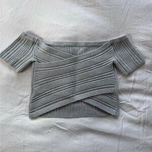 American Eagle Knit Cropped Sweater